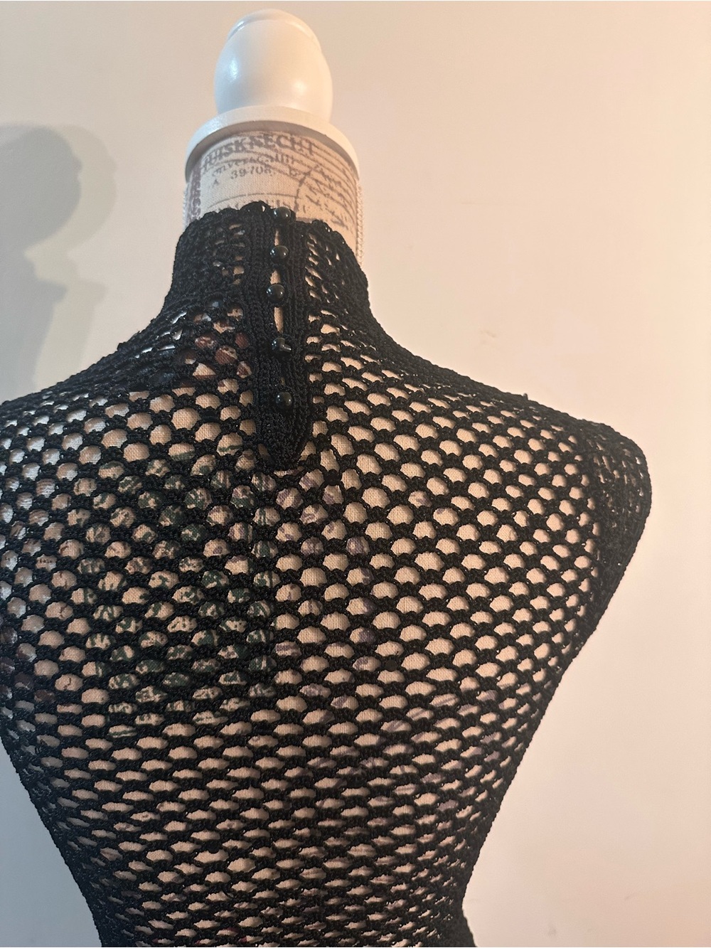 The Limited Black Crochet Handknit Sleeveless Top - Picture 6 of 12